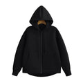 Black Takereva Signature Heavyweight Zip Hoodie